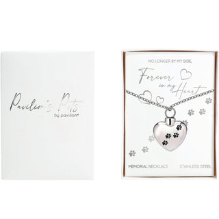 Furever Adjustable Memorial Heart Necklace