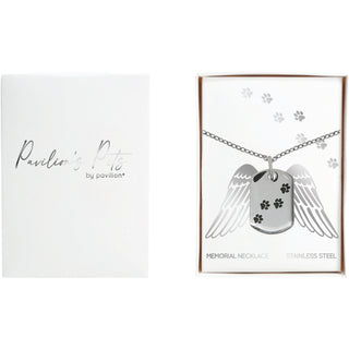 Pawprints Adjustable Memorial Necklace