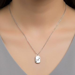 Pawprints Adjustable Memorial Necklace