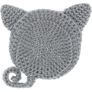 Dog Lover Crochet Coaster Dish & Earring Set