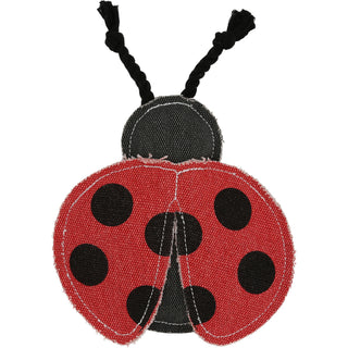 Lucky 9" Dog Toy on Rope