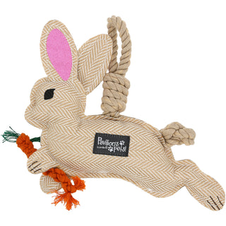 Somebunny 9" Dog Toy on Rope