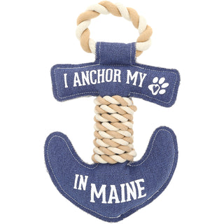 Maine Anchor 12" Dog Toy on Rope