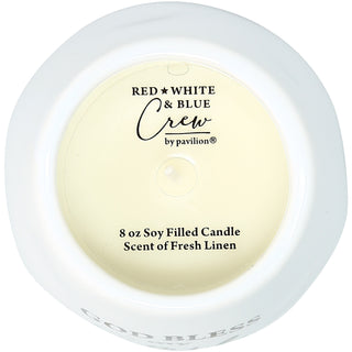 Essential 8 oz - 100% Soy Wax Candle
Scent: Fresh Linen