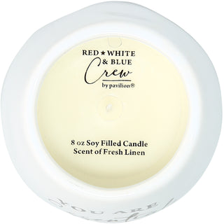 Family 8 oz - 100% Soy Wax Candle
Scent: Fresh Linen