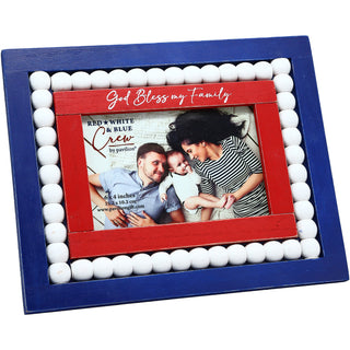 God Bless 10" x 7.75" Frame (Holds 6" x 4" Photo)