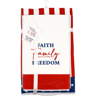 Family Tea Towel Gift Set (2 - 19.75" x 27.5")