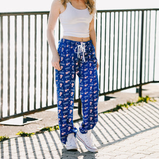 America  trong Navy Unisex Lounge Pants