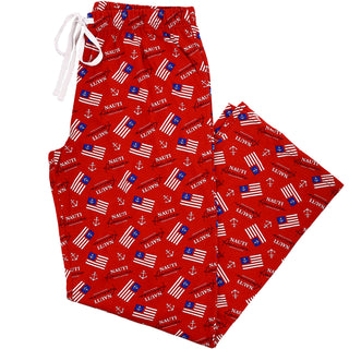 Nauti American Red Unisex Lounge Pants