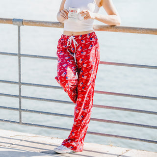 Nauti American Red Unisex Lounge Pants