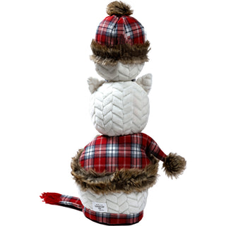 Festive Felines 25" Plush Stacked Cats