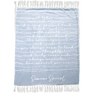 Someone Special 50" x 60" Inspirational Plush Blanket