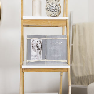 Forever Friend 5.5" x 7.5" Hinged Sentiment Frame (Holds 4" x 6" Photo)