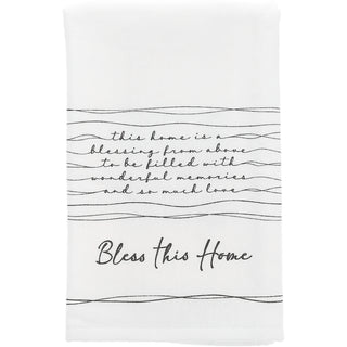 Bless This Home 100% Cotton Tea Towel