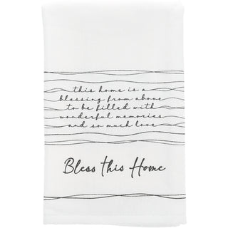 Bless This Home 100% Cotton Tea Towel