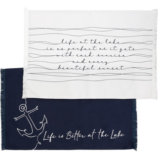 Better at the Lake Cotton Placemats
(Set of 2)