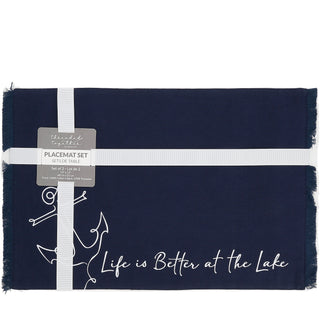 Better at the Lake Cotton Placemats
(Set of 2)