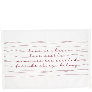 Love Lives Here Cotton Placemats
(Set of 2)