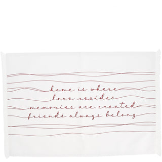 Love Lives Here Cotton Placemats (Set of 2)