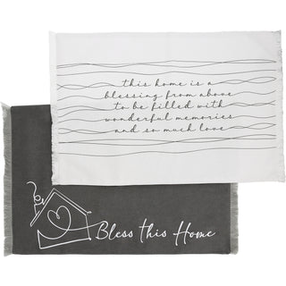 Bless This Home Cotton Placemats (Set of 2)