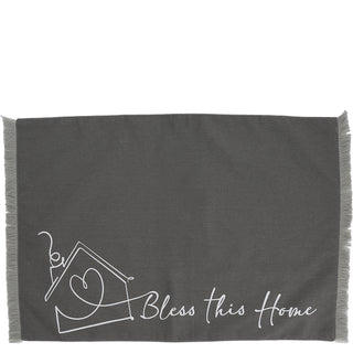 Bless This Home Cotton Placemats (Set of 2)