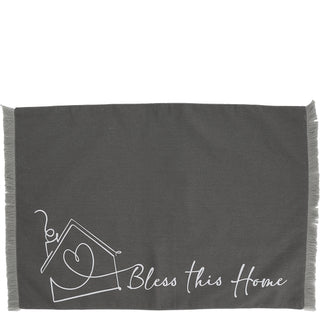 Bless This Home Cotton Placemats (Set of 2)