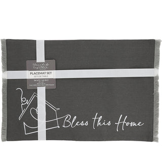 Bless This Home Cotton Placemats
(Set of 2)