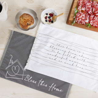 Bless This Home Cotton Placemats (Set of 2)