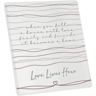 Love 5.5" Ceramic Plaque