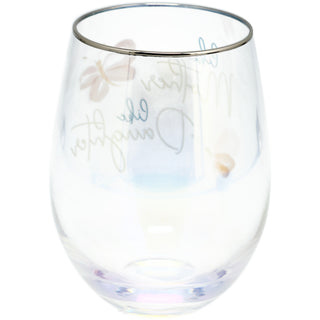 Mother & Daughter 18 oz Stemless Wine Glass