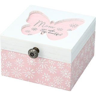 Mom 4.5" Keepsake Box