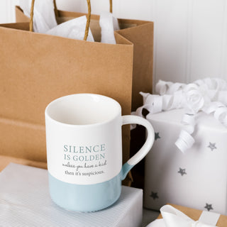 Silence Is Golden 18 oz Mug