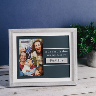 Family 9.75" x 8.25" Frame (Holds 4" x 6" Photo)