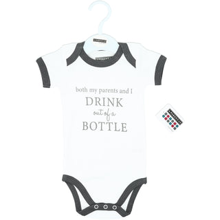 Bottle Gray Trimmed Bodysuit