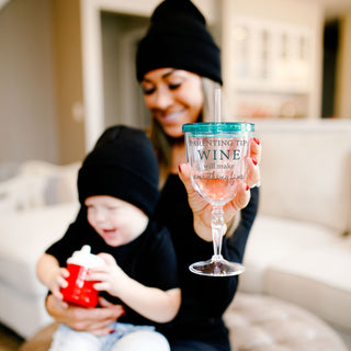 Parenting Tip 13 oz Acrylic Wine Tumbler