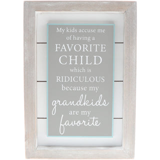 Grandkids 4.5" x 6.5" Plaque