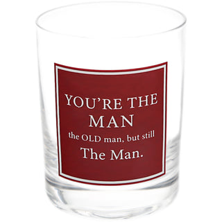 You’re The Man 13 oz Rocks Glass