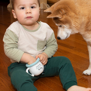 The Dog 3.5" Silicone Snack Bowl with Lid