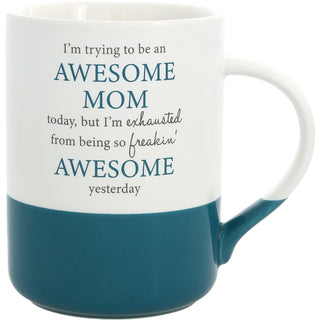 Awesome Mom 18 oz Mug