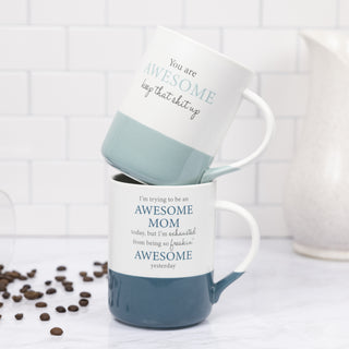 Awesome Mom 18 oz Mug