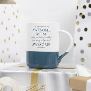 Awesome Mom 18 oz Mug