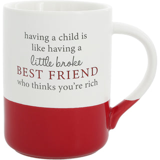 Having a Child 18 oz Mug