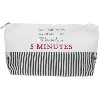 5 Minutes Zippered Pouch