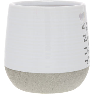 June 11 oz - 100% Soy Wax Reveal Candle with Birthstone Scent: Tranquility