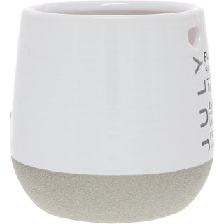 July 11 oz - 100% Soy Wax Reveal Candle with Birthstone Scent: Tranquility