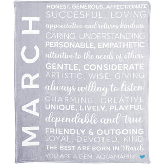 March 50" x 60" Royal Plush Blanket