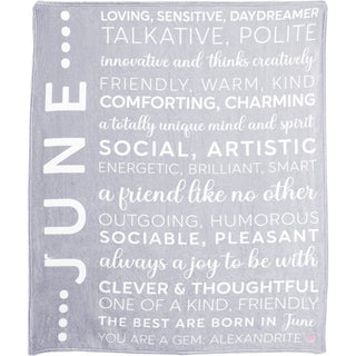 June 50" x 60" Royal Plush Blanket