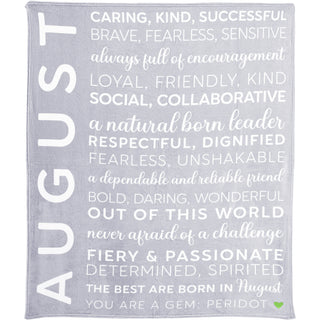 August 50" x 60" Royal Plush Blanket