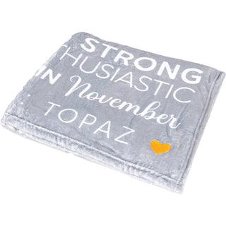 November 50" x 60" Royal Plush Blanket