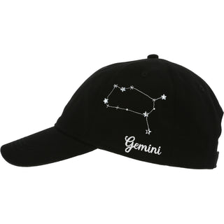 Gemini Black Adjustable Hat